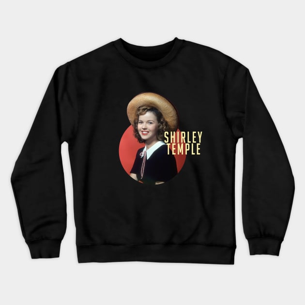 shirley temple Crewneck Sweatshirt by rsclvisual